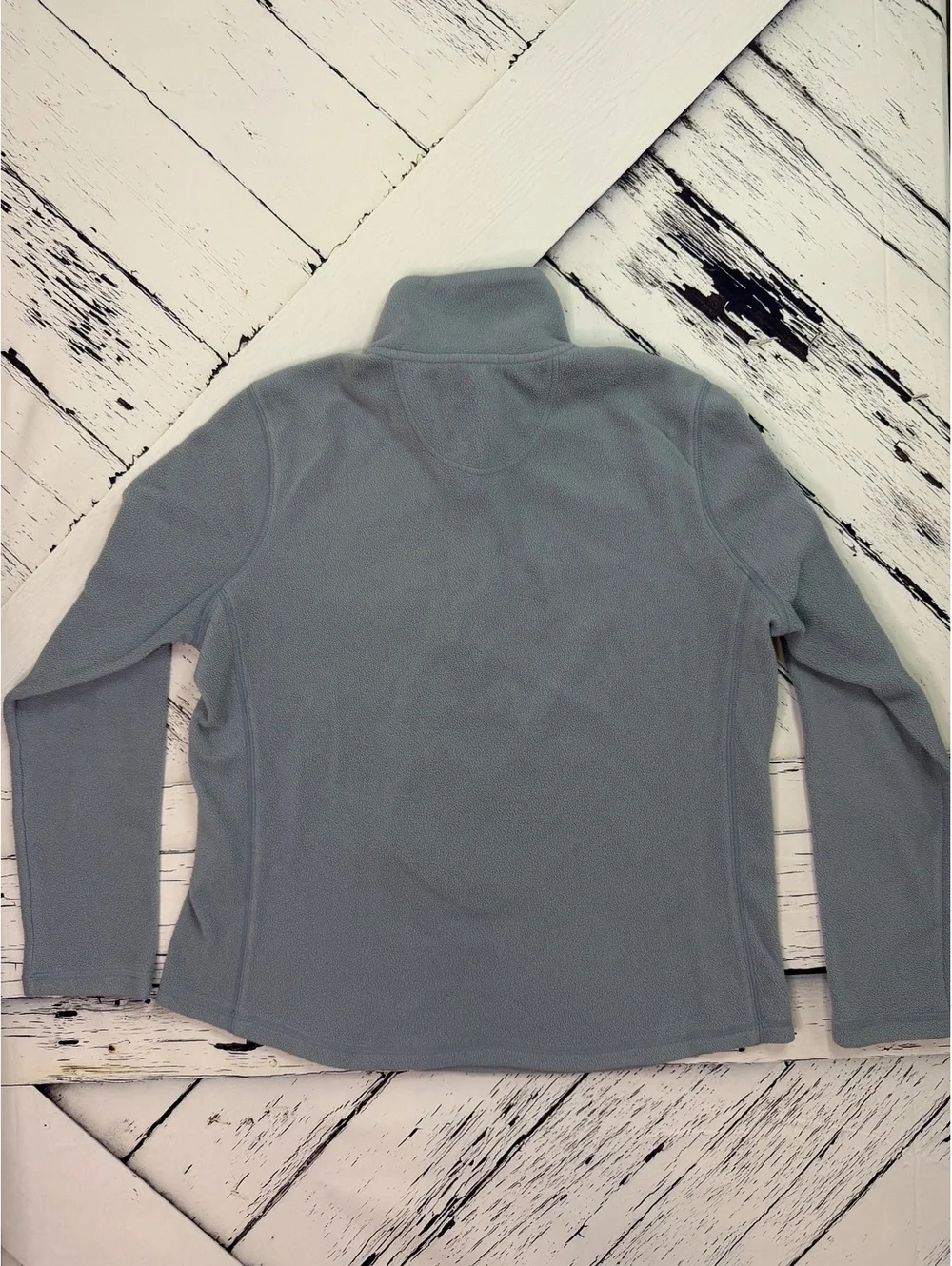 Gap Fleece Athleisure Cozy Half Zip Pullover Mock Neck Shacket Youth L Women S
